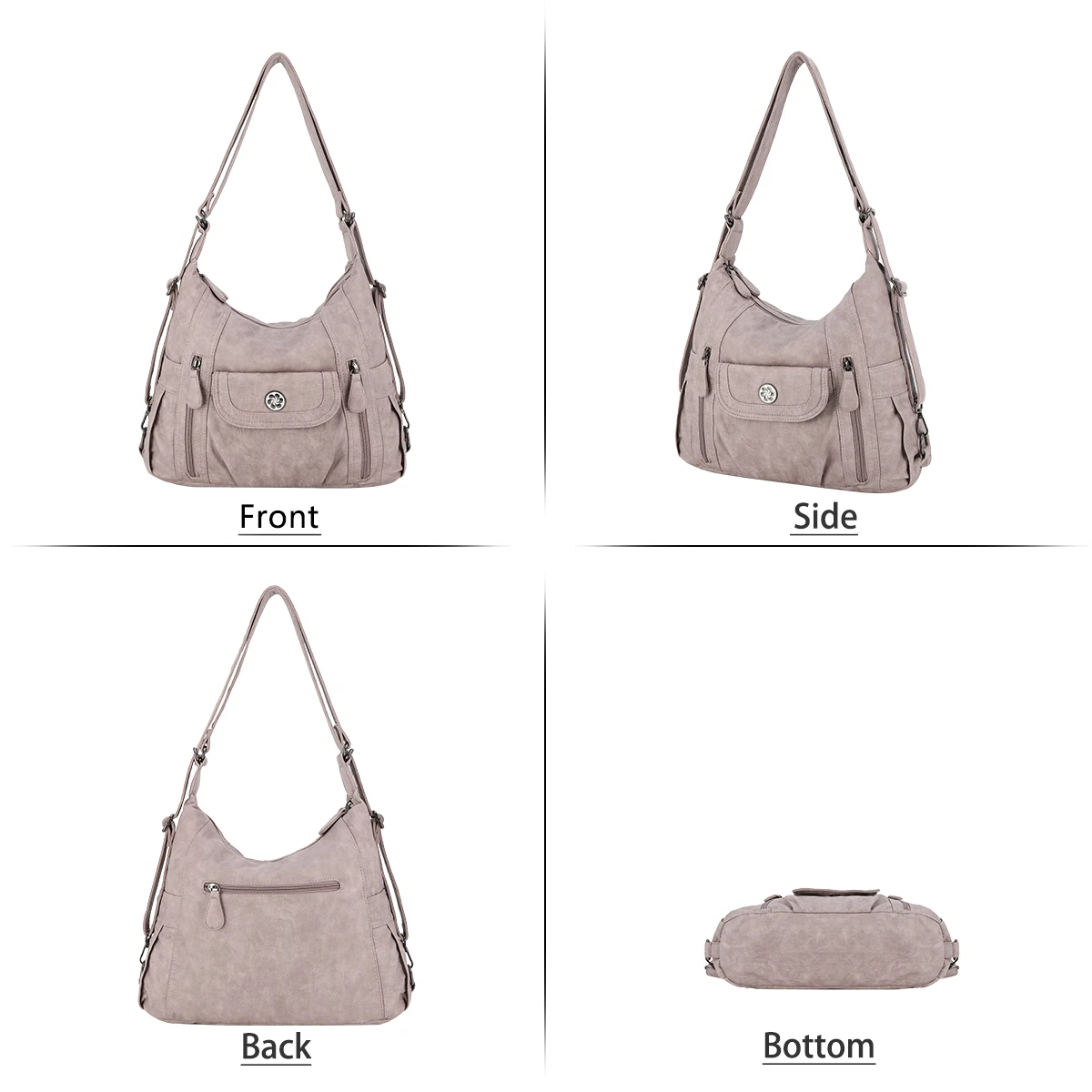 Angel Kiss Wholesale Large-capacity Woman Shoulder Lavender Gentle Model Highlights Feminine Femininity