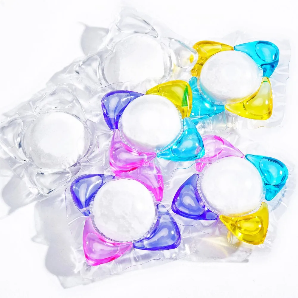 Eco-friendly Clean Dishwashing Pods Liquid Cleaning Capsule For Kitchen Dishwasher