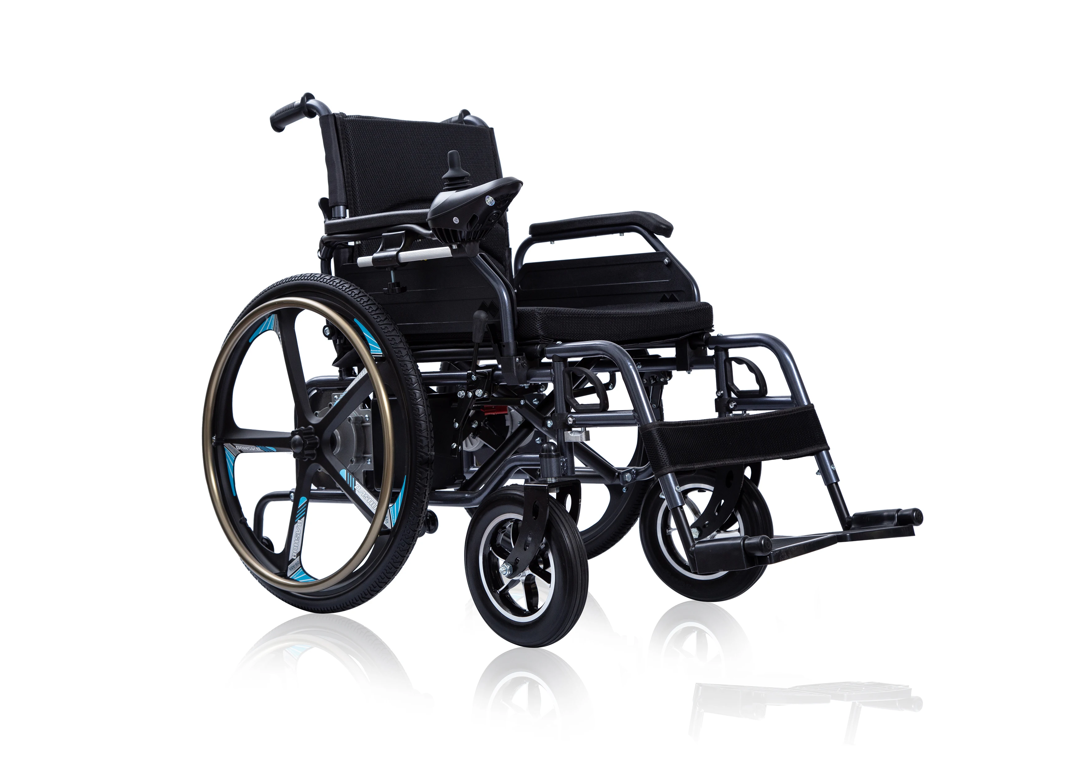 High quality Lightweight manual wheelchair portable folding hand push disabled elderly wheelchair