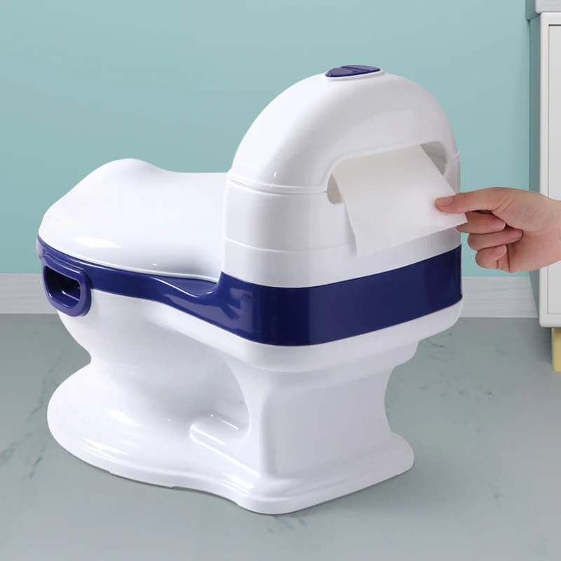 Eco-friendly Children Size Simulation Plastic Commode Toilet Seat Latest Potty For Baby