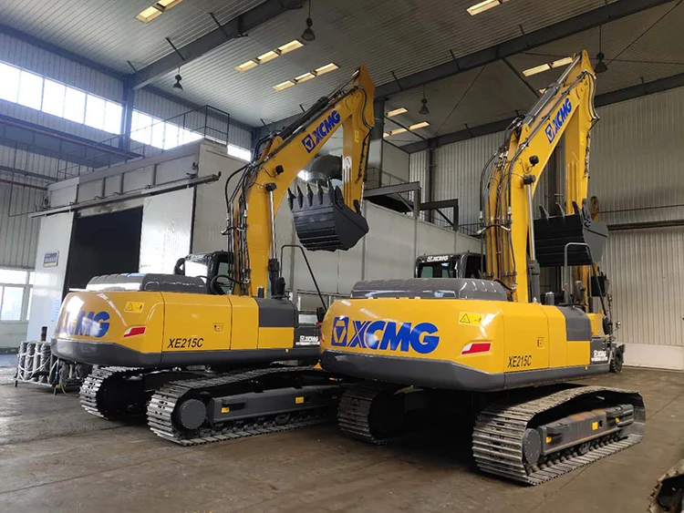XCMG official XE215C 21.5ton new hydraulic crawler excavator machine price list for sale