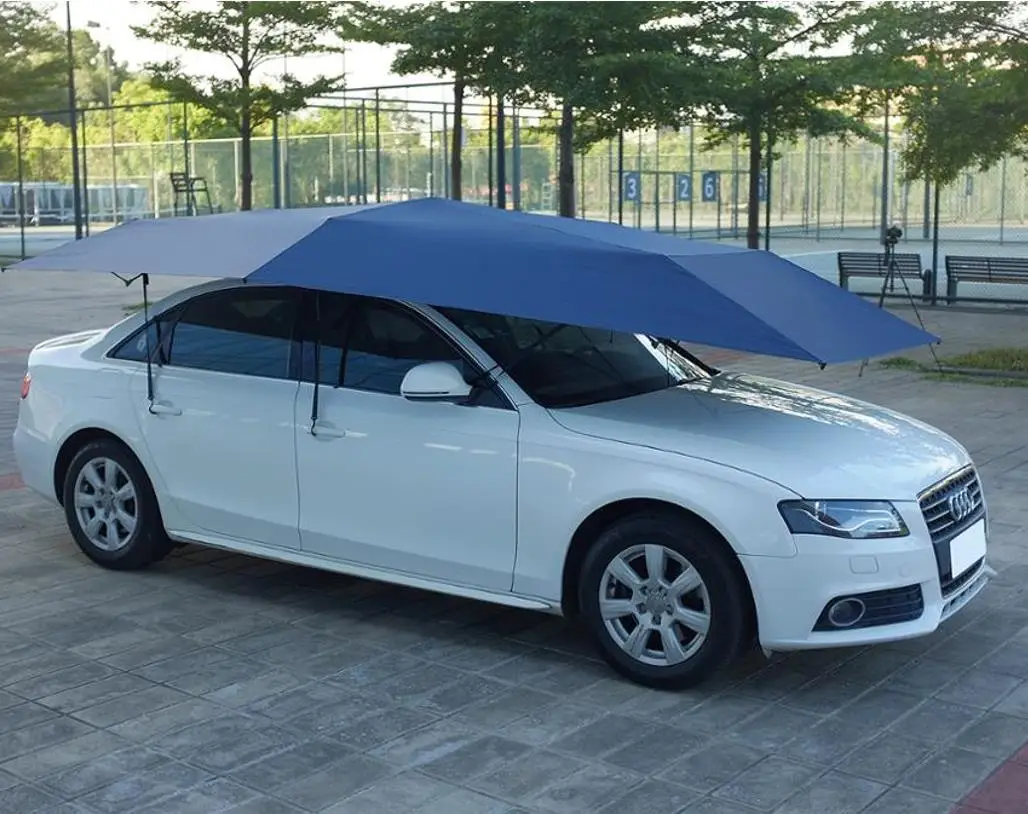 Customization Oxford Fabric outdoor automatic portable car umbrella