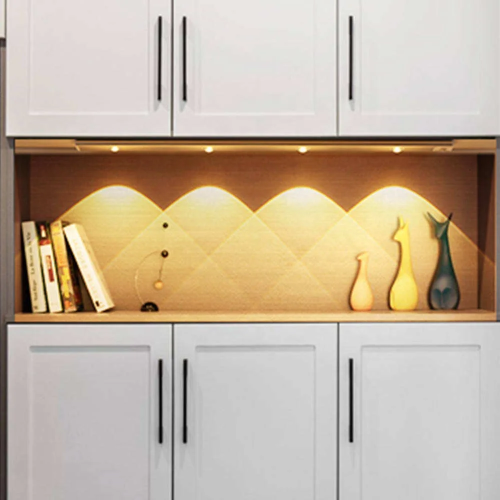 Human Body Induction Lamp Dimmable Led Under Cabinet Lights Indoor Battery Powered Motion Sensor Wireless Led closet Light