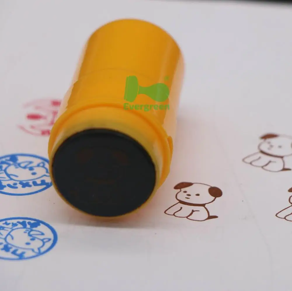 Customizable cartoon toy stamps for kids with many cute designs