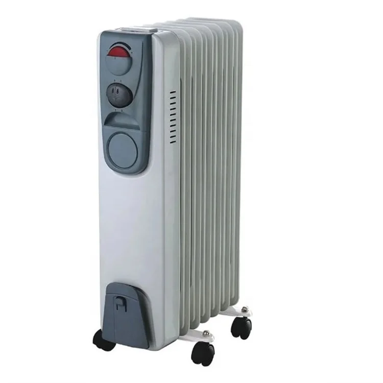 Warmstar Oil Filled Radiator Electric Room Heater 5/7/9/11/13 Fins With Over-Heat Protection