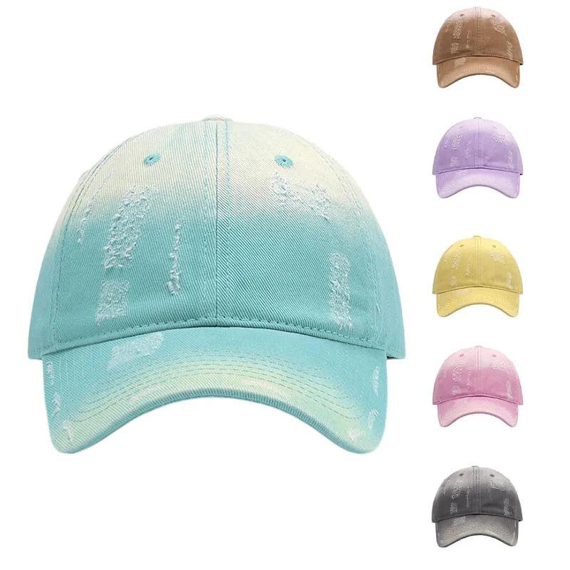 2024 New High Quality Spring Baseball Cap Outdoor Embroidery Casual Hip Hop Cotton Sports Caps Washed Soft Top Dad Cap