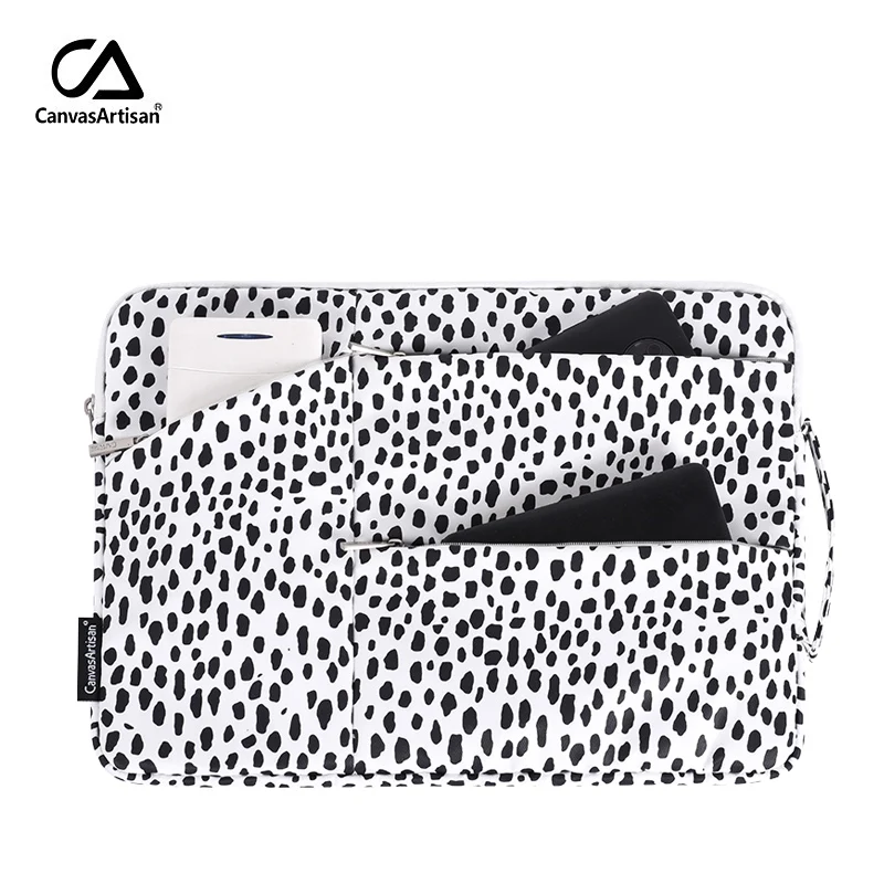 Customize Pattern Waterproof Laptop Sleeve Slim Laptop Bag Multiple pockets Computer Bag