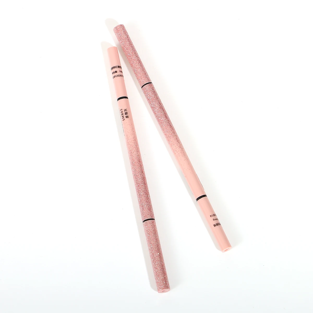 private label fine tip eyebrow pencil with brush makeup cosmetic dark brown 4-in-1 durable eyebrow pencil