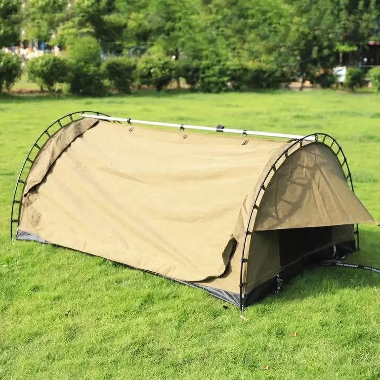 Australian Market Double Swag Tent Waterproof Canvas Fabric Portable Double Swags for Sale
