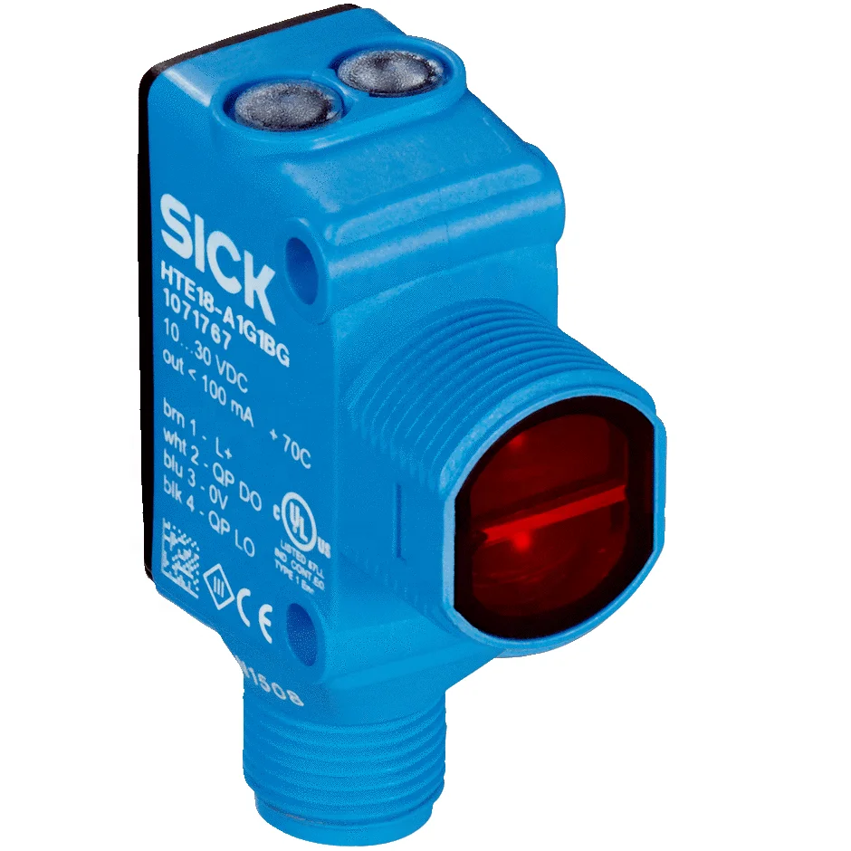 New arrival Sensing range 300 mm HTB18-B4A2BB 1073427 npn pnp Photoelectric sensors sick sensor
