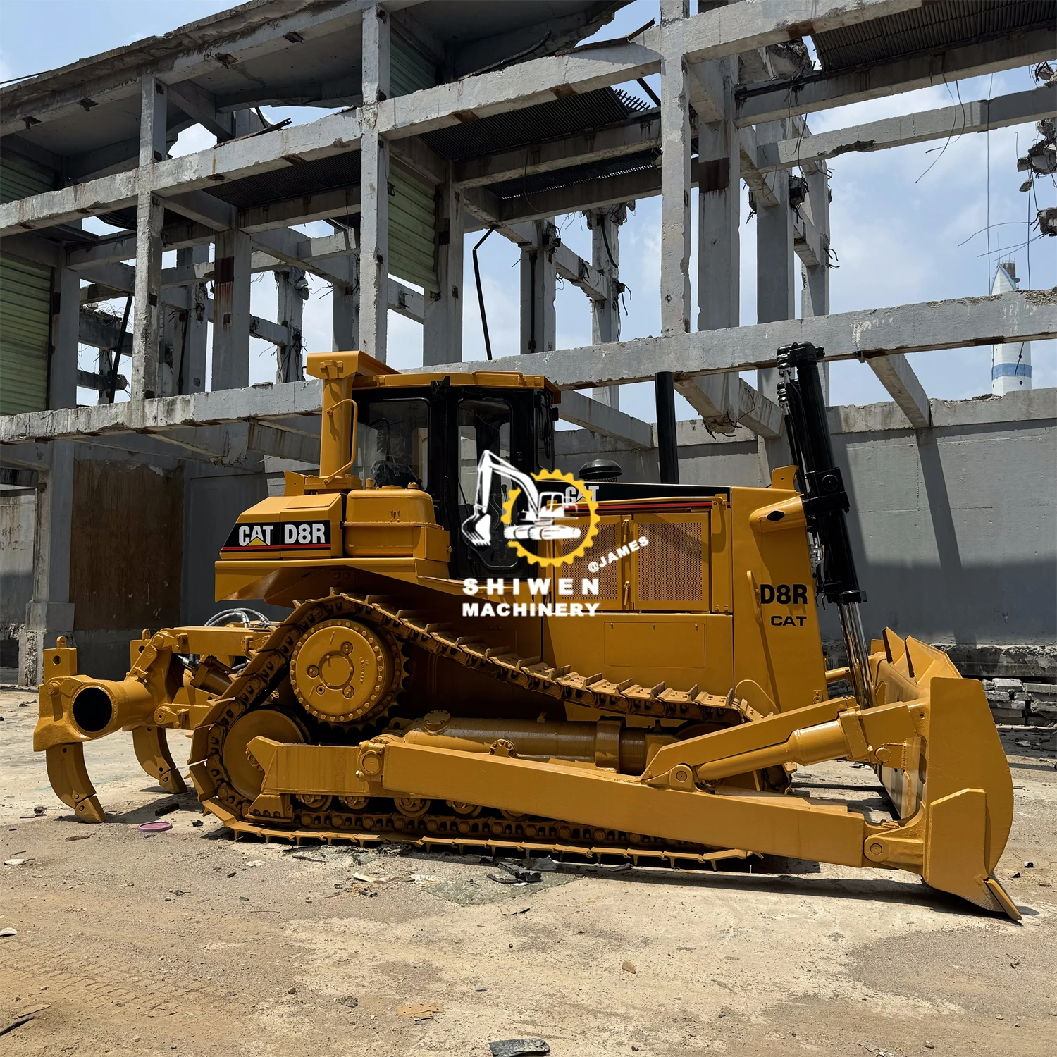 Used CAT D8R Bulldozers Second Hand Construction Machinery CATD8R Used Bulldozer Machine Caterpillar CatD8R D7R D9R In Stock