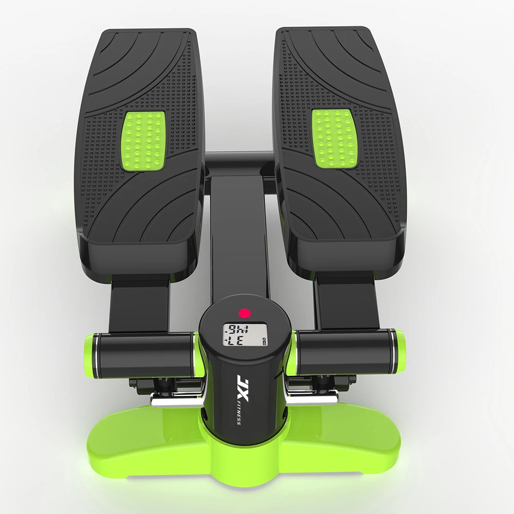 wholesale exercise gray stepper with rope mini stepper exercise machine high quality home use exercise stepper leg trainer