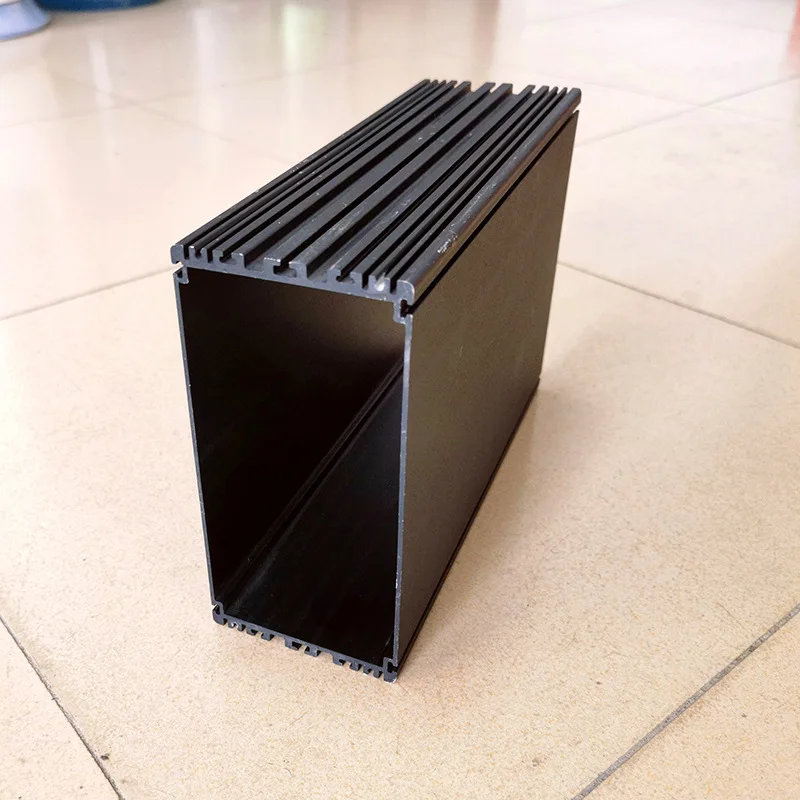 extruded aluminum enclosure cooling fins heatsink aluminum enclosure
