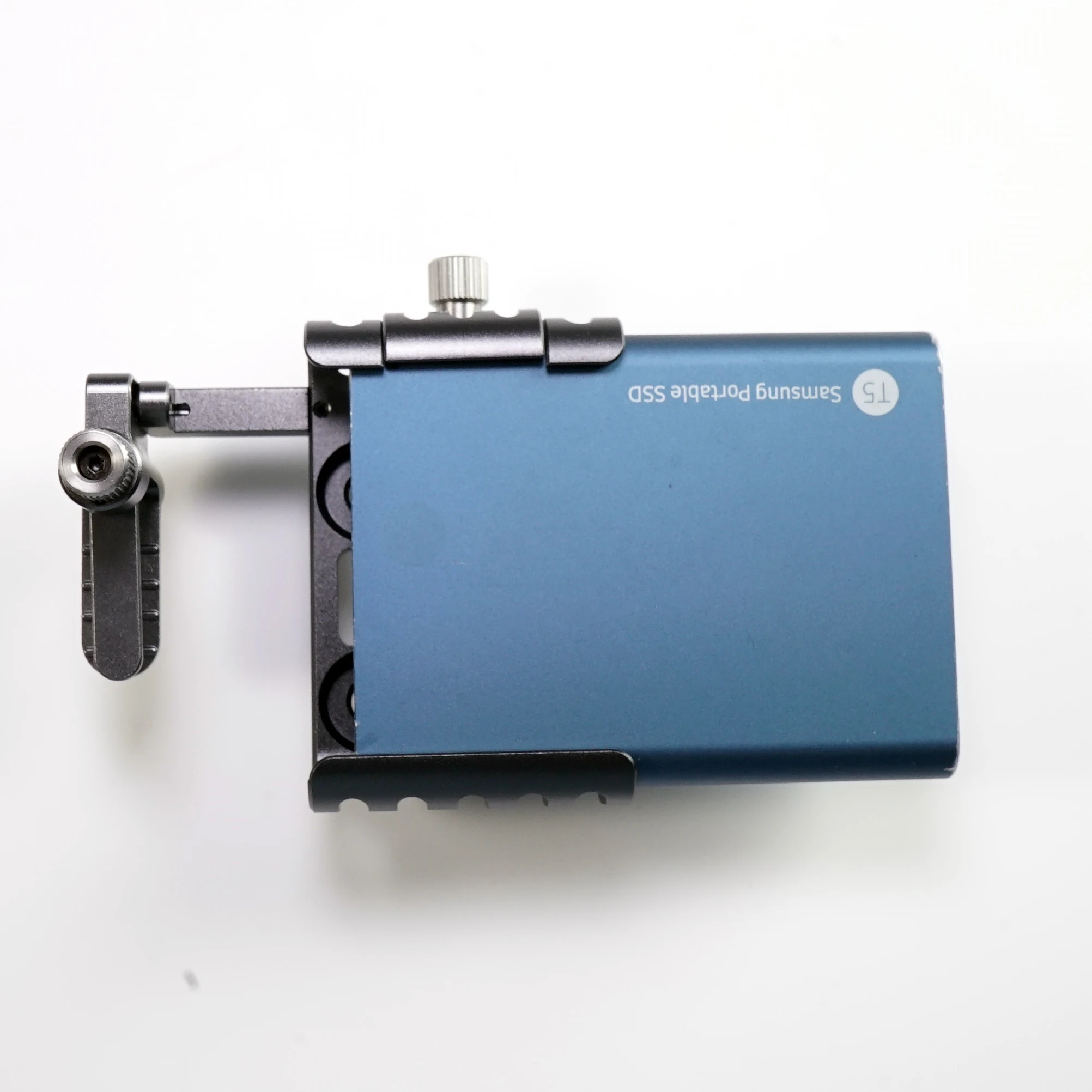 Professional SSD Mounting Bracket SSD Holder for Samsung T5 SSD, Compatible with GEARVOO Camera Cage