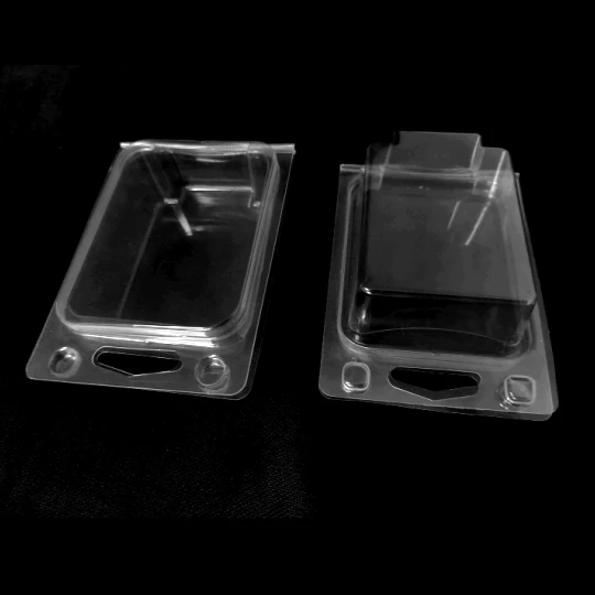 clamshell plastic blister packaging box