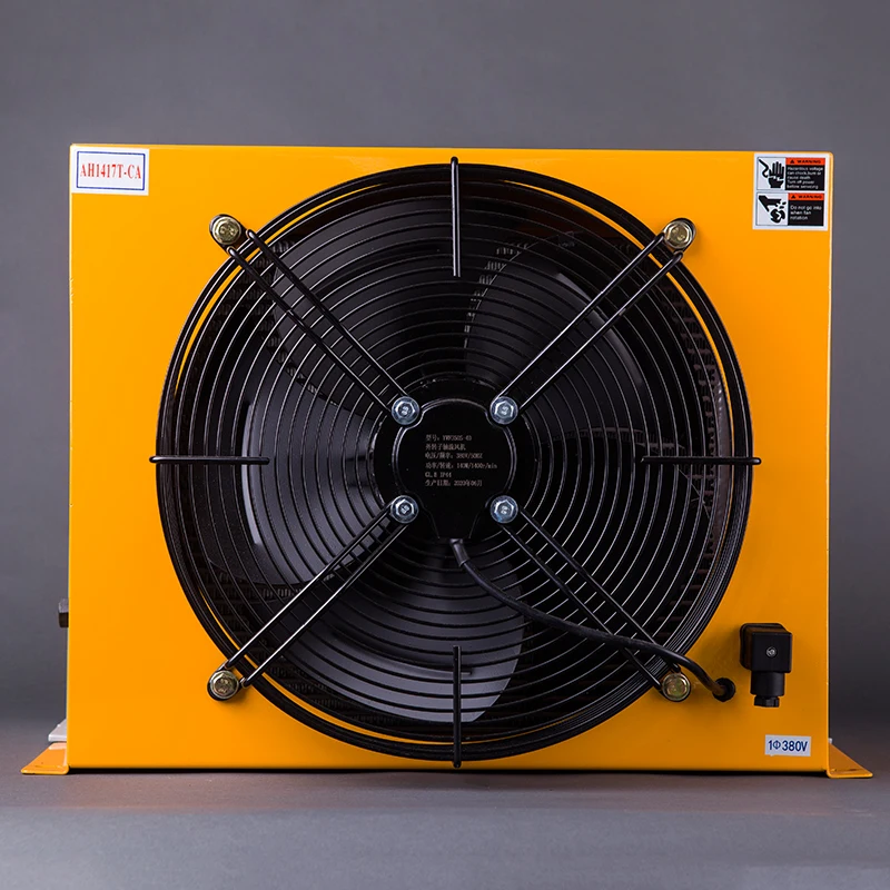 AH1417T-CA 150L OEM Heat Exchanger Plate Aluminum Air Compressor Hydraulic Cooler Radiator for hydraulic station