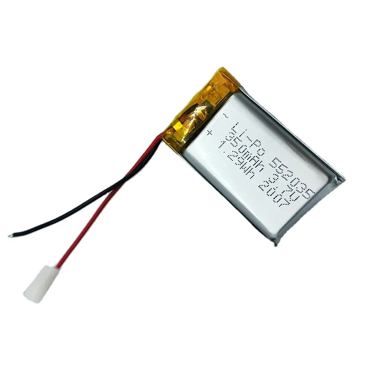 552035-350mah 3.7V polymer lithium ion battery Rechargeable portable rectangular li ion polymer battery Lithium polymer battery