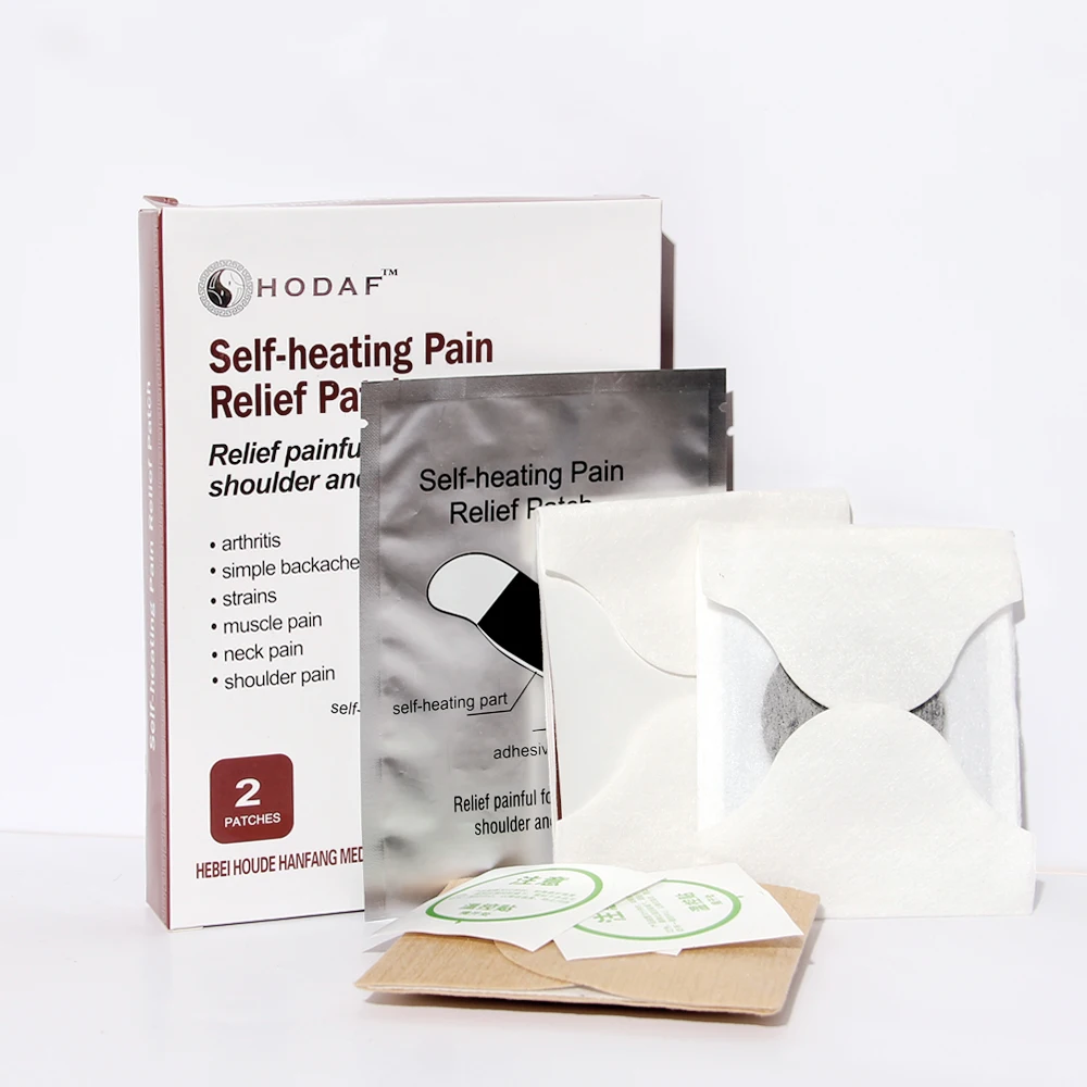 2022 reducing blood pressure health patch Chinese moxa adhesive heat pad