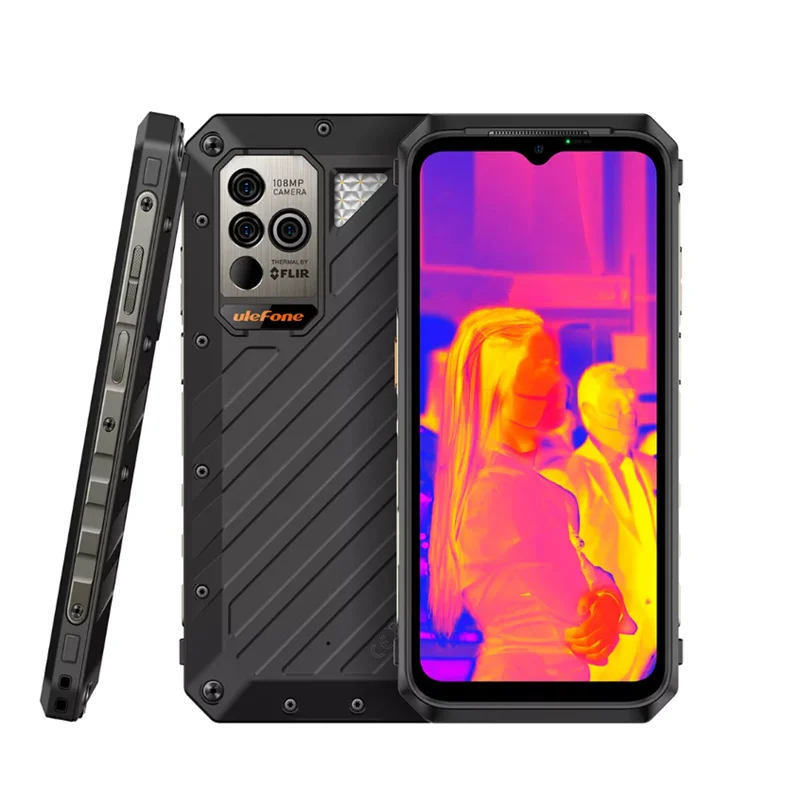 New arrival 5G 9600mAh 66W 12GB 256GB rugged mobile phone Ulefone Power Armor 18T Thermal Imaging Camera 108MP Global 5G Rugged