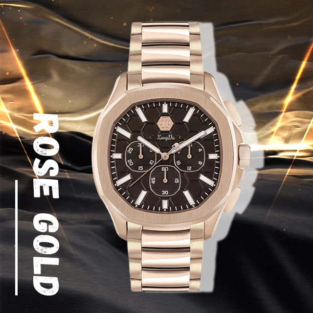 High-end Elegant stylish premium trendy stainless steel square case designer wrist watch waterproof luxury brand custom watch