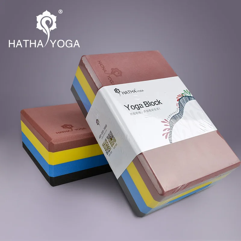 
Wholesale Rainbow Color High Density Yoga Aid Eva Yoga Brick Eco 