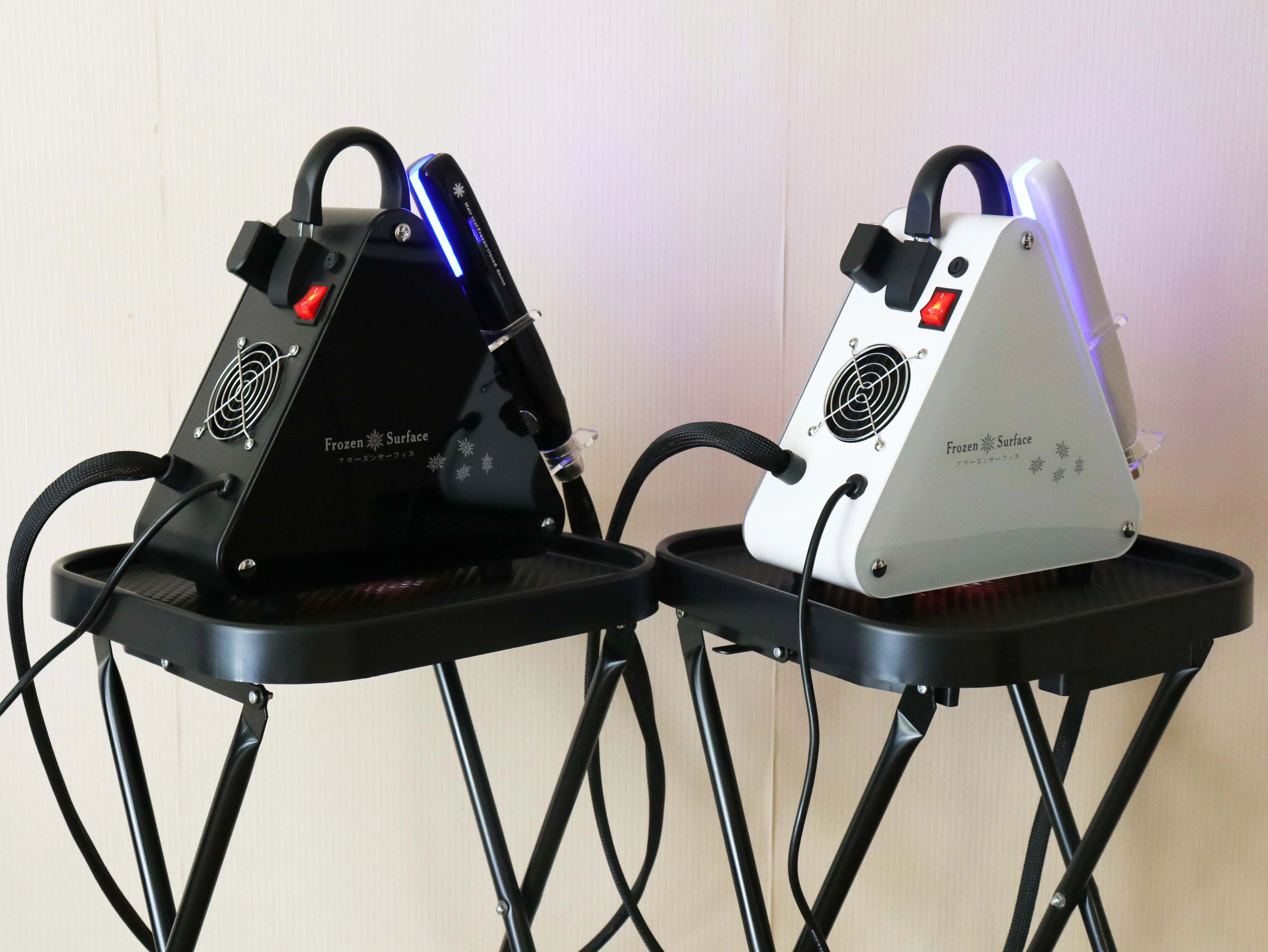 new arrival hot sale nano hair care machine ice frozen hair straightener hair scalp treatment salon equipment