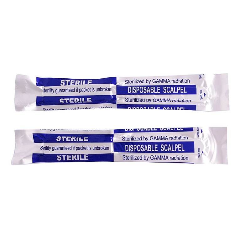 2021 China Medical Disposable Safety Surgical Blade With Plastic Handle Safety Surgical Scalpel