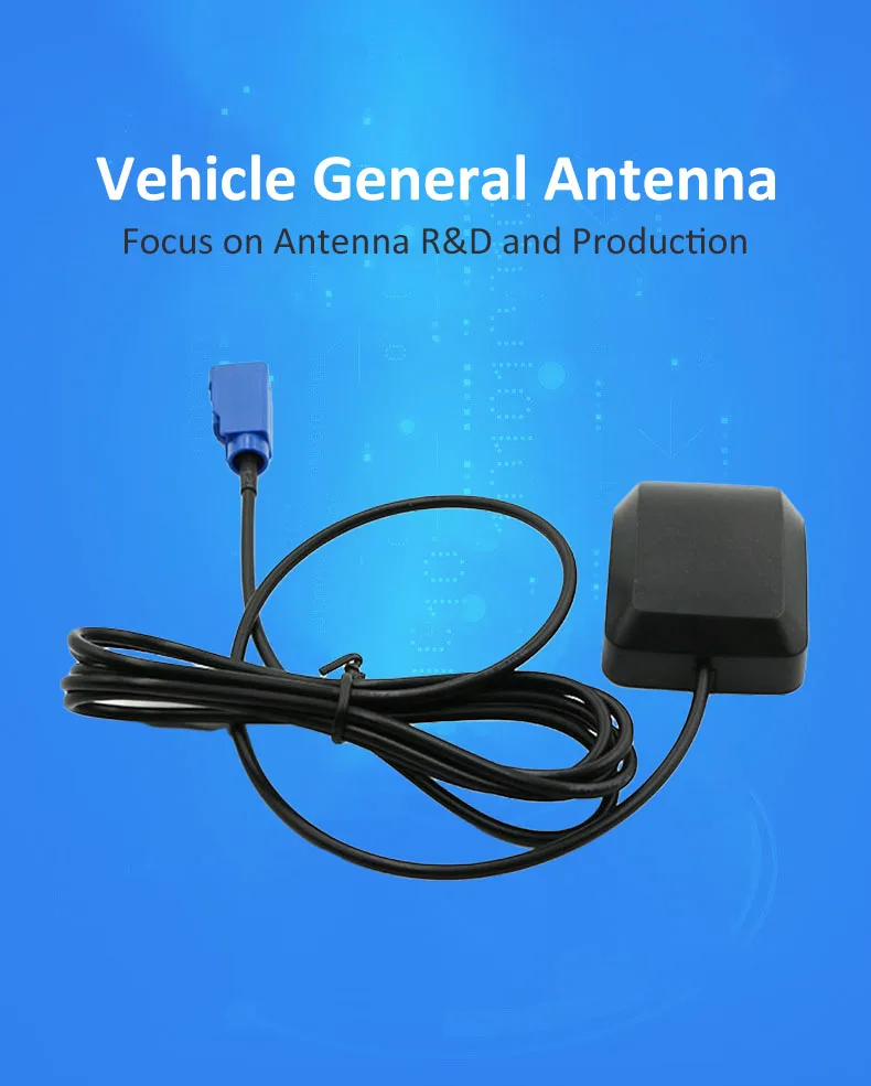 Custom  Passive Gps Antenna With Fakra Connector Fakra Mfd2 Rns2 Rns 510 Mfd3 Rns-e For Vw Skoda For Benz For Audi