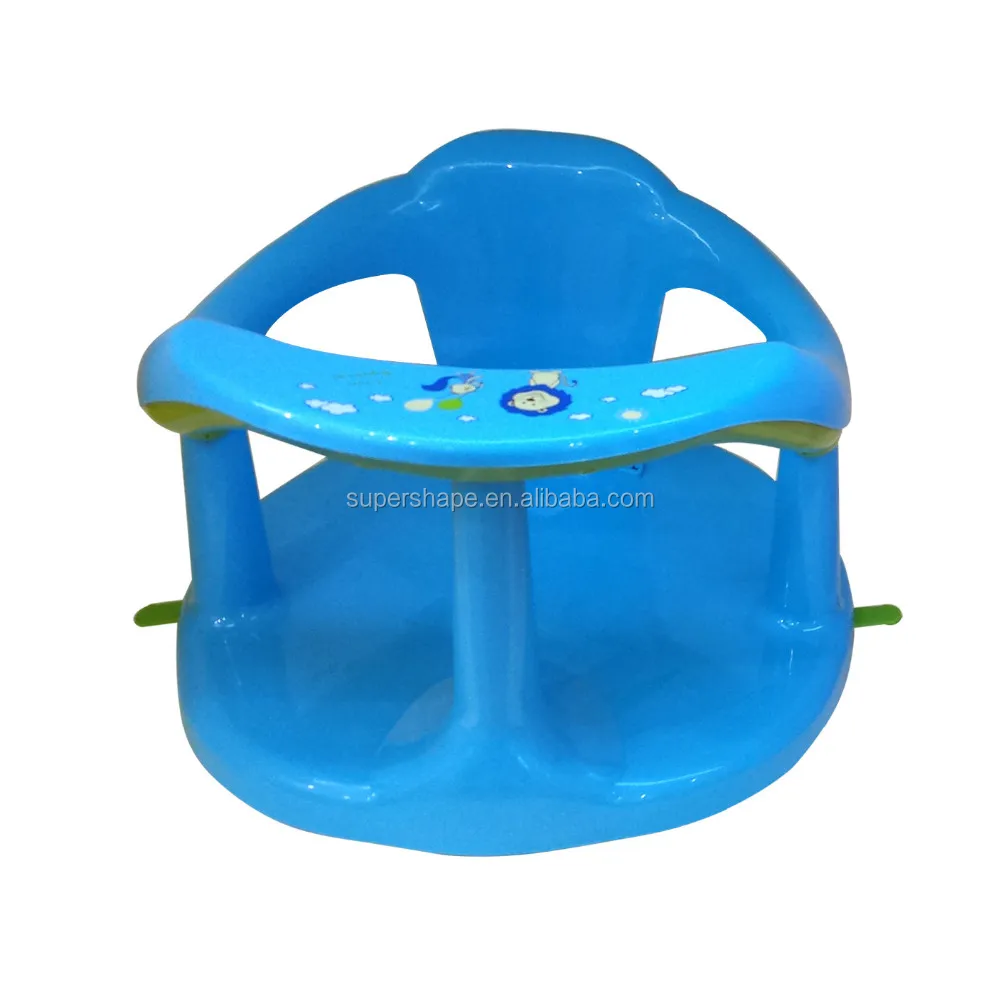 Deluxe baby bather set sitting up seat with bathtub mat for kids bathing helper