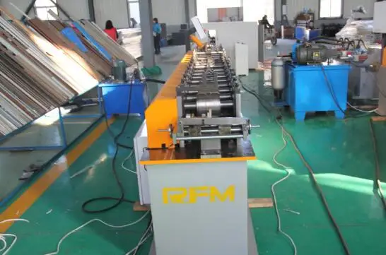 Suspended Ceiling Grid T Bar Main Tee Cross Tee Wall Angle System Making Roll Forming Machine
