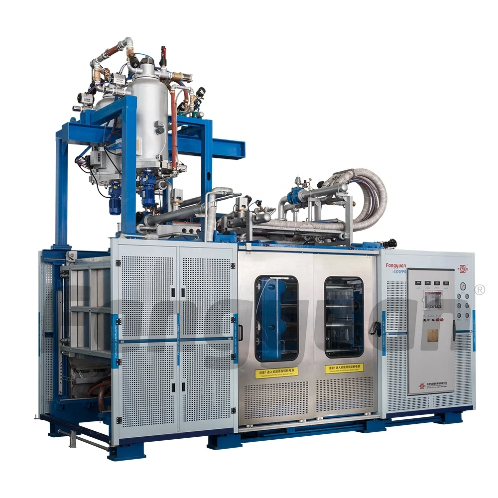High quality fully automatic EPP styrofoam vacuum shape molding machine for packing line