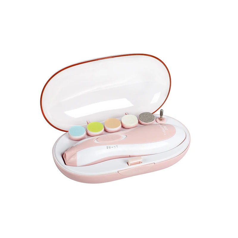 Oem Kids Toes Fingers Electric Nail Care Polisher Baby Trimmer Abs Plastic Electric Nail Cutter