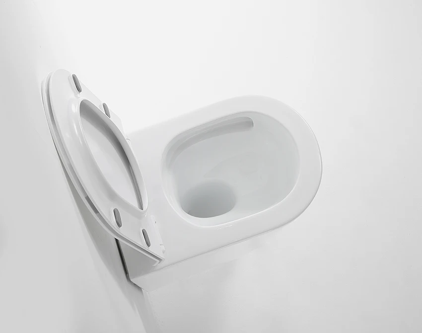 Custom OEM ODM tornado flush ceramic water closet wall mounted toilet bowl bathroom wc wall hung toilet