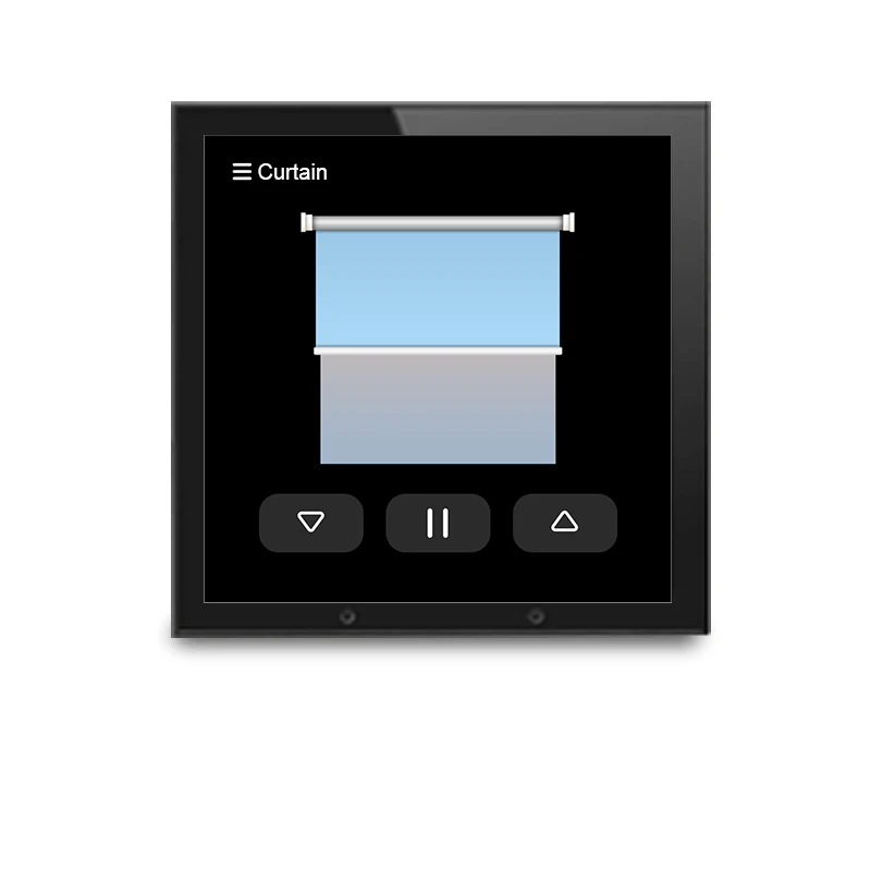 2022 New arriving 4 inch touch screen dimmer switch scene panel smart home Zigbee gateway system app remote and voice control