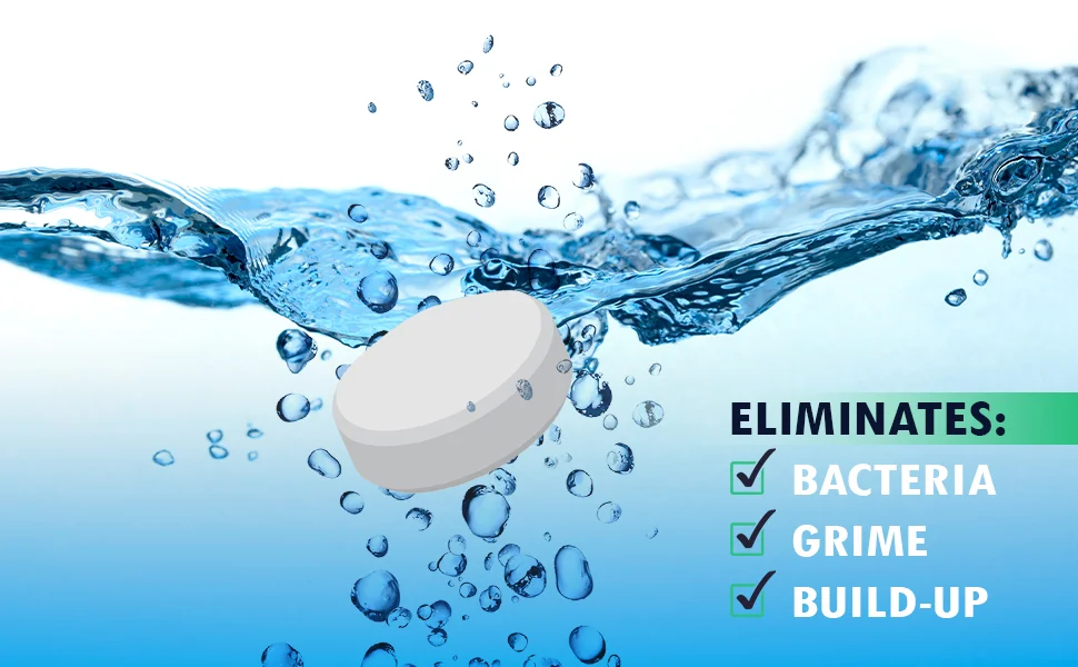 Hot sale Water Bottle Cleaning Tablets All Natural Ingredient, Great for All Stainless