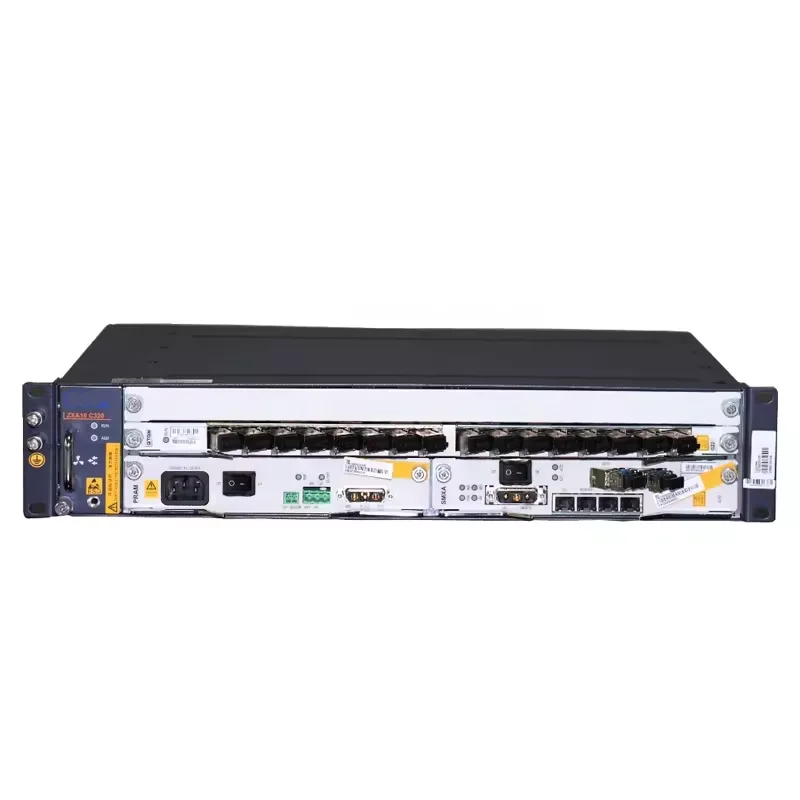 Gpon olt ZXA10 C320 Optic Network Equipment Fiber To The Home 1G 10G SMXA SMXA/3 AC Power C320 GPON Optic Line Terminal