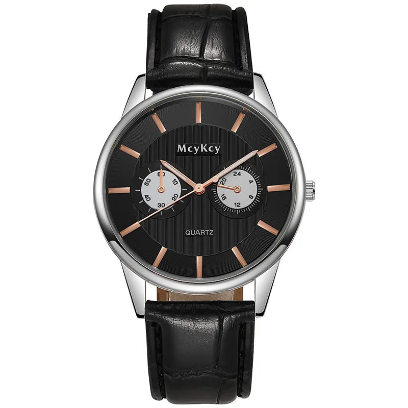 Simple Watch for Men Leather Quartz Wristwatches Minimalist Male Fashion Ultra Thin Watches Business Clock Reloj Hombre