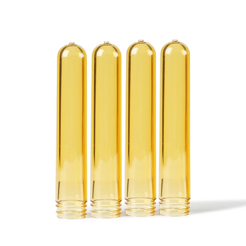 Косметическая бутылка эмбрион 80 г пластиковая ПЭТ ПЭТ-преформ маленького размера круглой формы с диаметром 32 мм шеи косметическая преформ