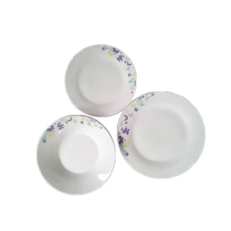 Guangzhou tableware supplier promotional items custom decorative wedding decorations porcelain dinnerware