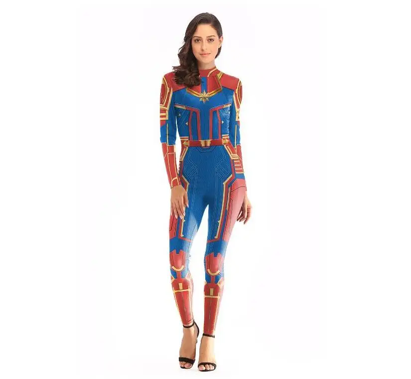
Sexy Women Print Catsuit Tight Bodysuit Accept OEM /ODM N37-1 