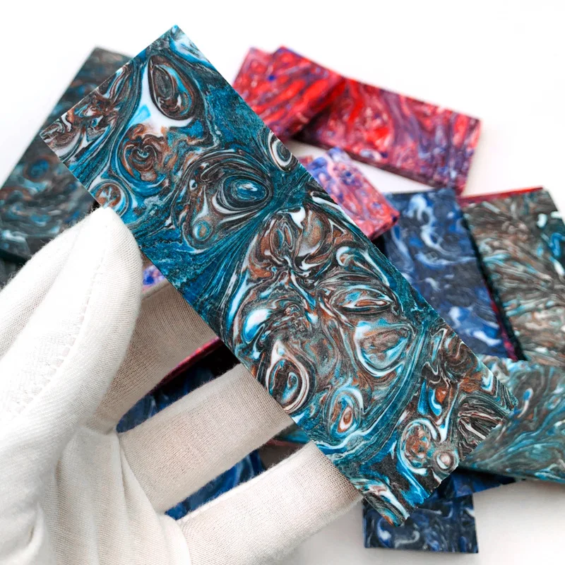 Hybrid Cast Resin Scales Knife Handle Material Resin Knife Handle Scales