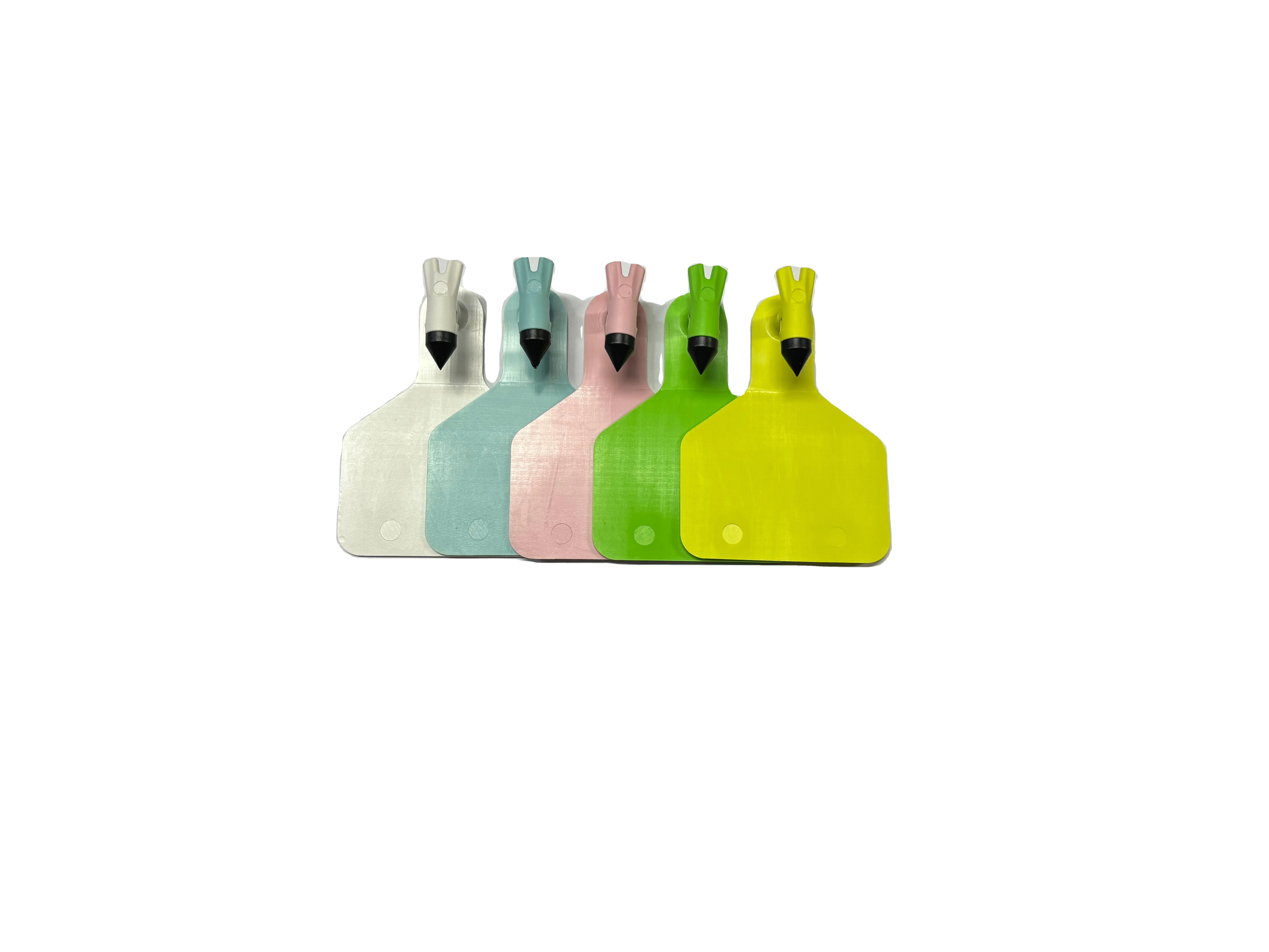 Medium Size Integrated Cow Ear Tag For Ranch Cows One Piece Medium Ear Tag