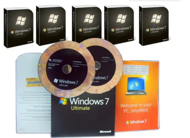 
Global Area Microsoft Windows 7 Ultimate OEM DVD Edition OEM Pack Windows 7 Ultimate OEM dvd pack full set WIN 7 ultimate 