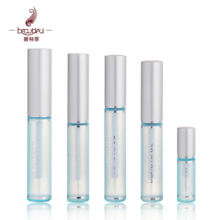 5ml popular eyelash extension glue adhesive bottles packaging tube with brush / eyelash grow serum bottle / eyeliner vial