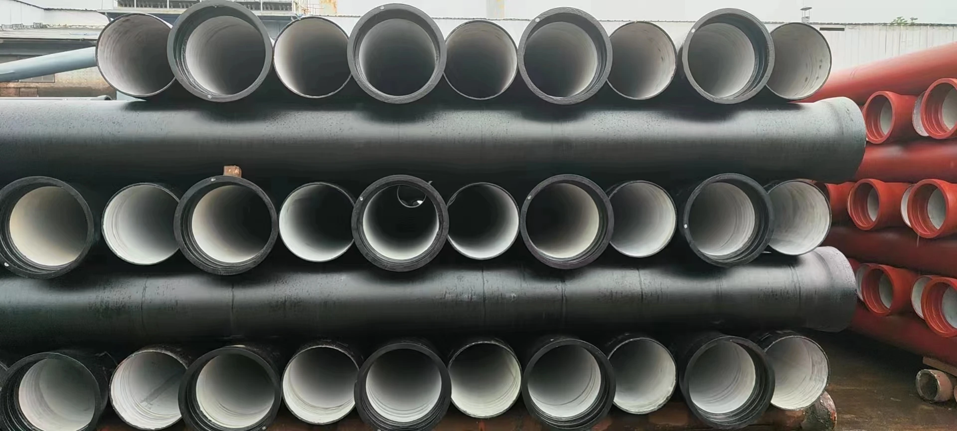 Custom Ductile Iron Pipe Dn100 150 200k9 Cast Iron Pipe Water Supply And Sewage Pipe Fittings
