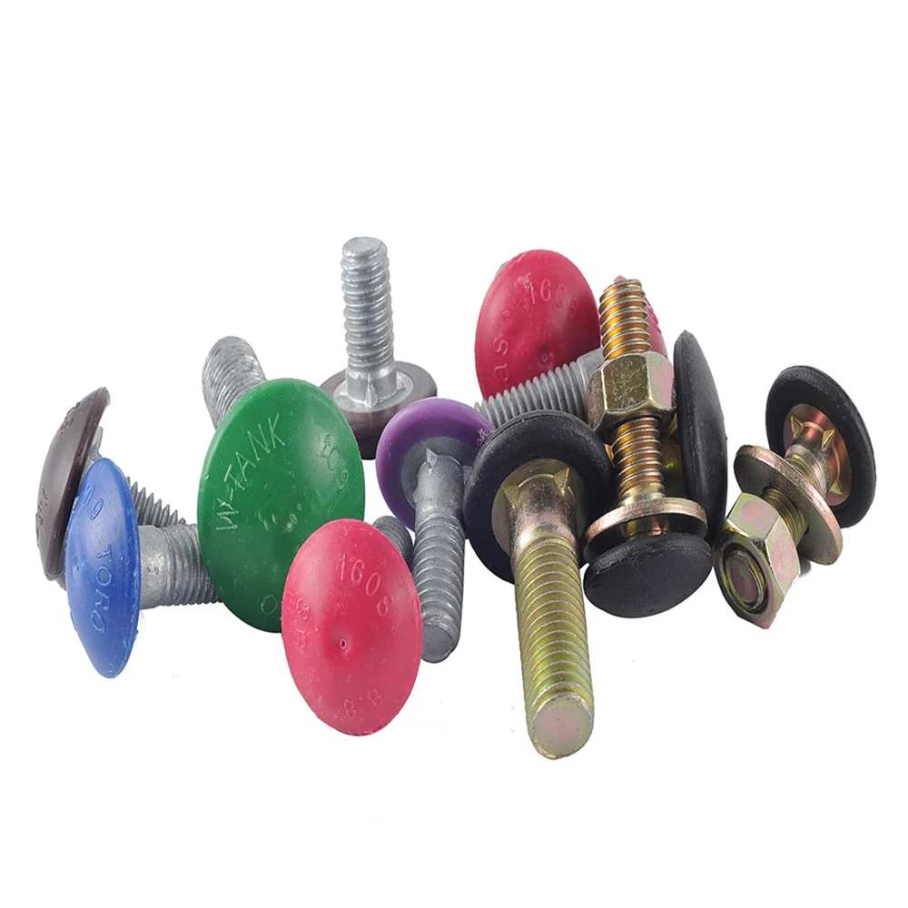 2022 Made in China November Wholesale Fastener Carton Steel DIN603 Plastic Head Bolt Carriage Bolt