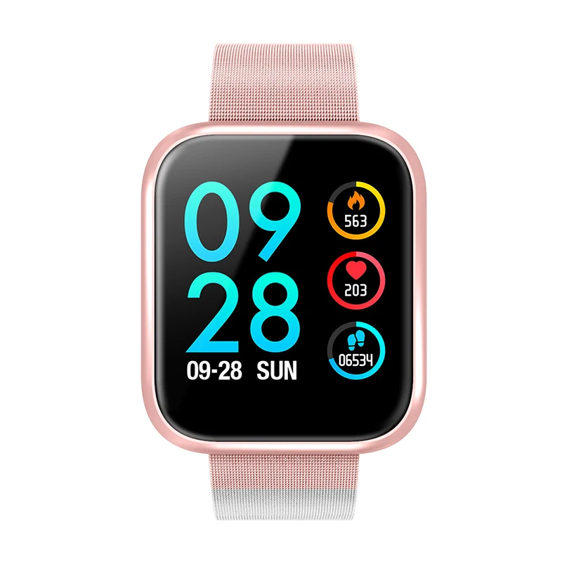 Smart watch P70 Sports fashion bracelet sleep monitor heart blood pressure rate monitor for iphone 5 6 7 ios android phone