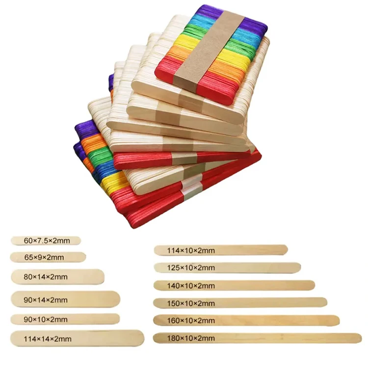 Direct From China Factory New Product Supply Wood Products Popsicle Sticks Set Wooden Ice Cream Stick  Buy Wooden Ice Cream Sti