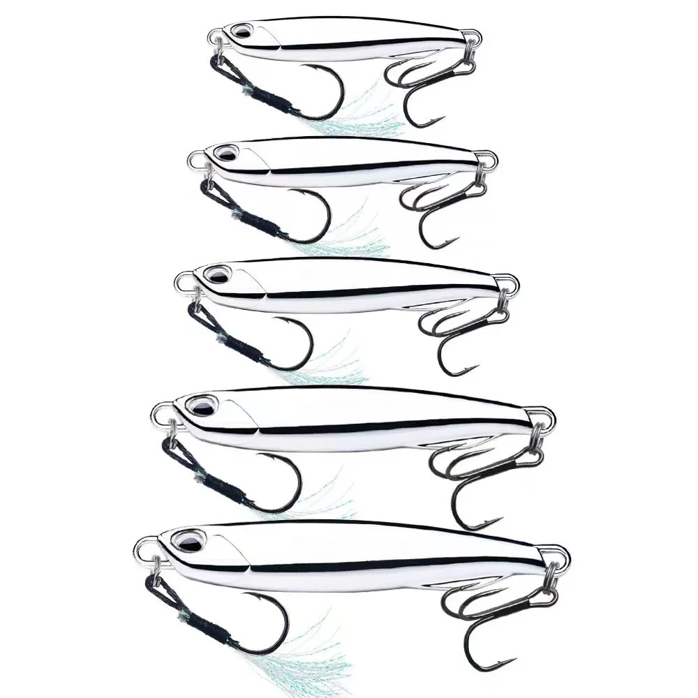 Fishing Accessories Lead fish Jigging Fishing Artificial bait pumping Lure bait  Lead Hook Fishing Gear