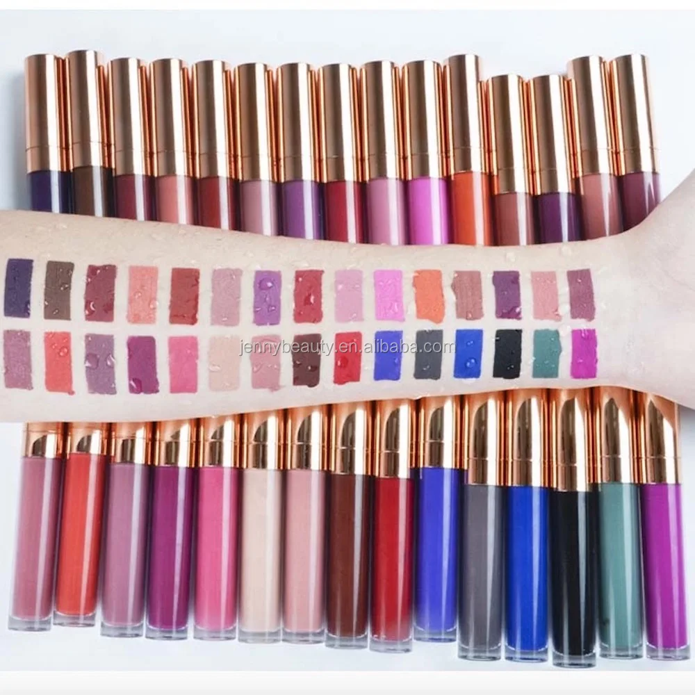 
2021 Wholesale Cruelty Free Lipstick Customized matte lipstick private label Long lasting liquid lipstick 